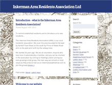 Tablet Screenshot of inkermanresidents.org.uk